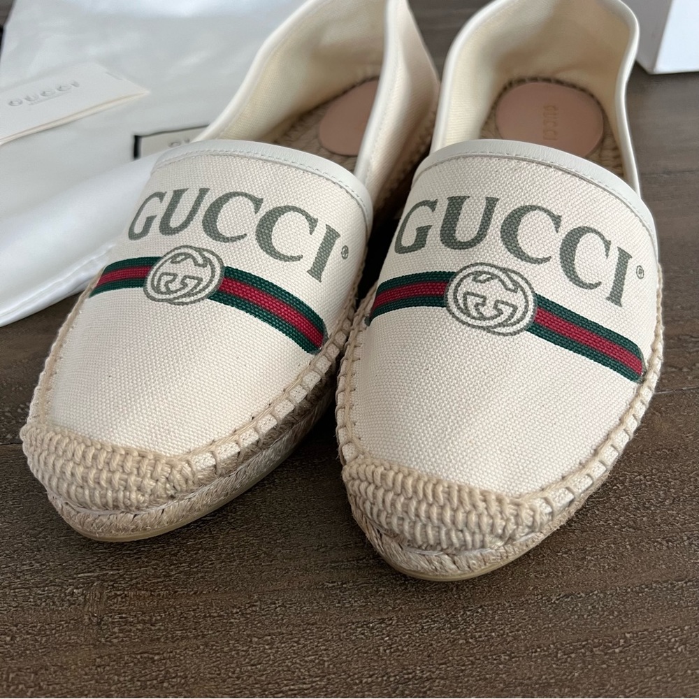 Gucci Logo GG Espadrilles